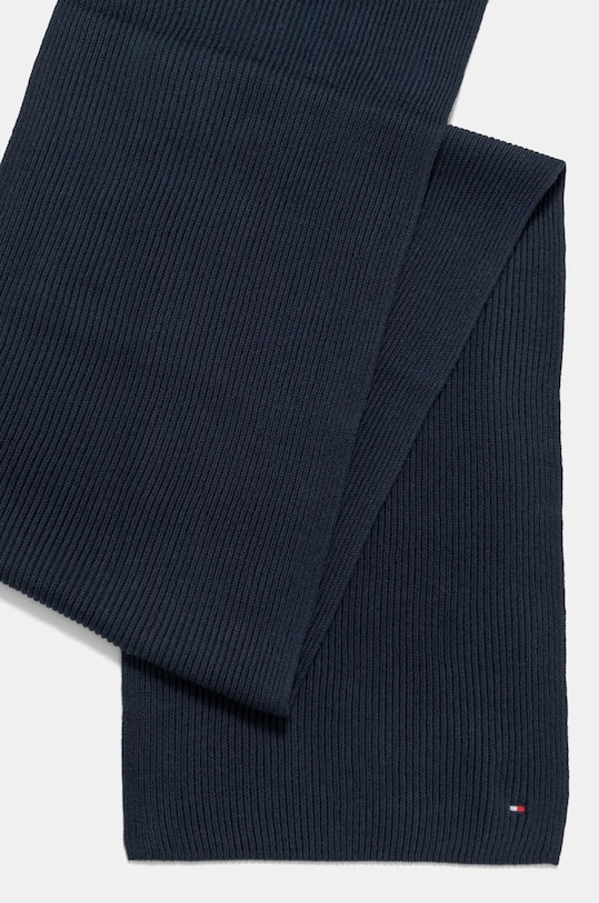 Tommy Hilfiger szalik z domieszką kaszmiru AW0AW16640 granatowy AW24