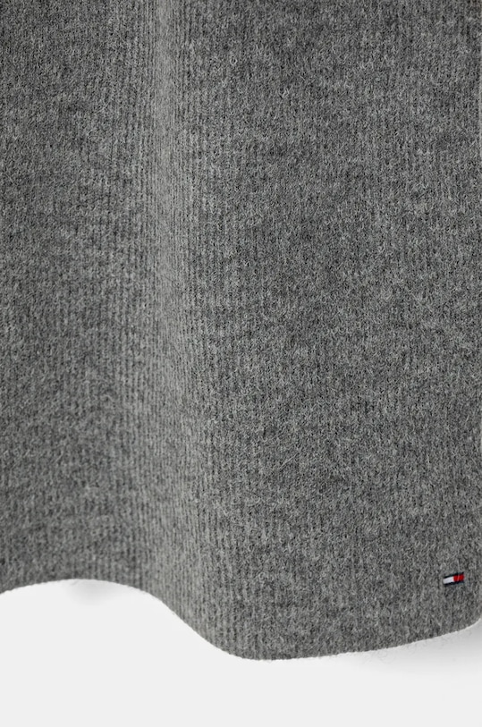 Шарф з домішкою вовни Tommy Hilfiger AW0AW16641 сірий AW24