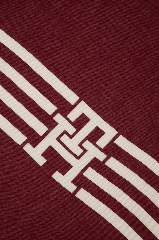 Tommy Hilfiger szal AW0AW16644 bordowy AW24
