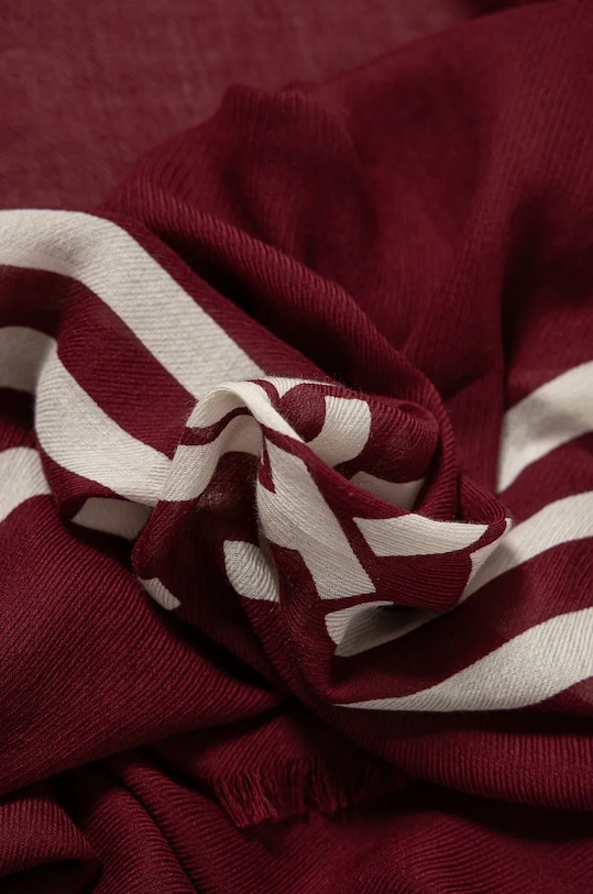 Akcesoria Tommy Hilfiger szal AW0AW16644 bordowy