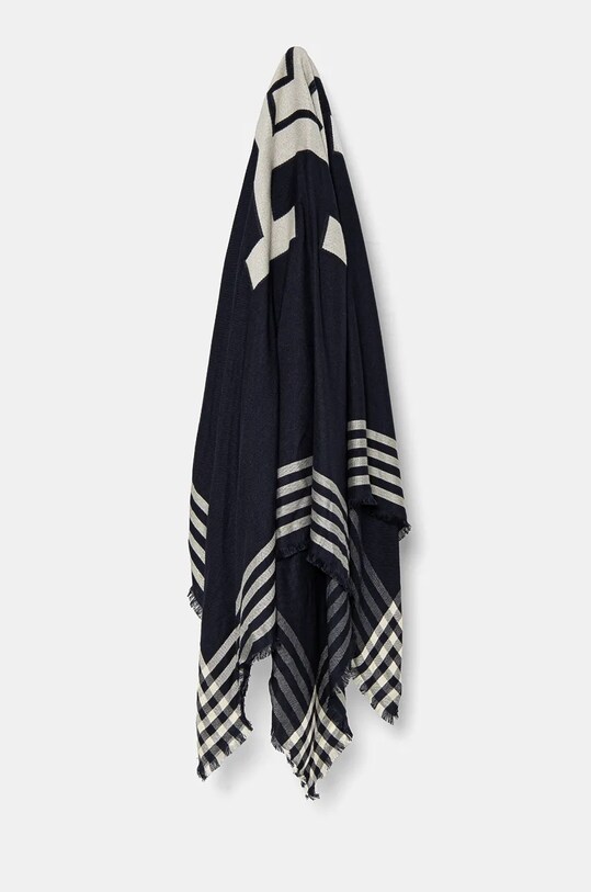 Tommy Hilfiger kendő mintás sötétkék AW0AW16651
