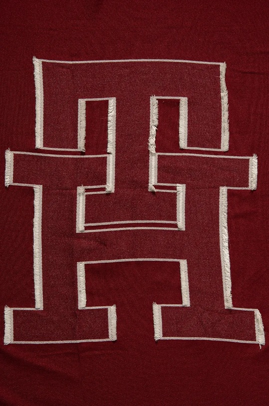 Šátek Tommy Hilfiger AW0AW16651 burgundské AW24