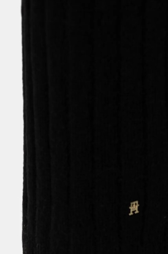 Tommy Hilfiger fular AW0AW16655 negru AW24