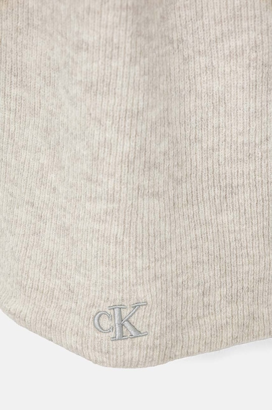 Calvin Klein Jeans sál gyapjú keverékből K60K612664 szürke AW24