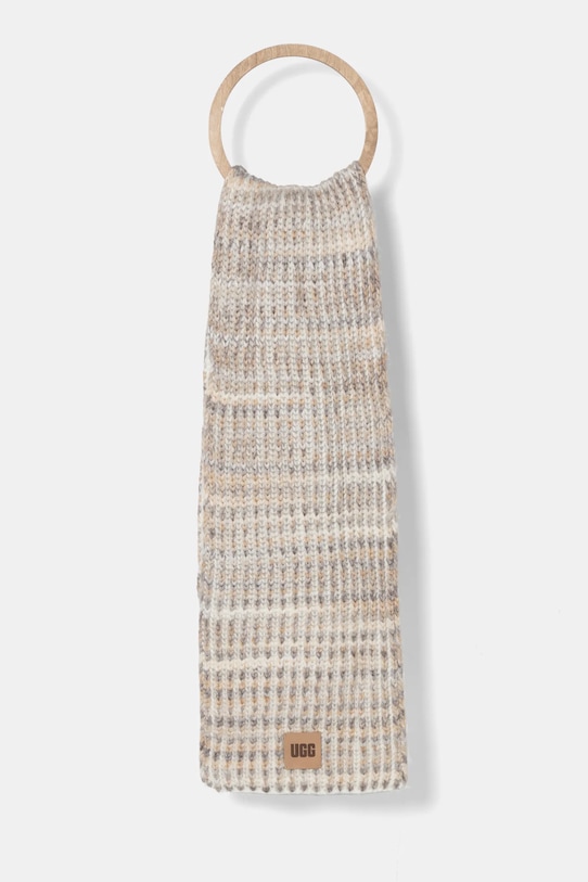 Μαντήλι από μείγμα μαλλιού UGG με μείγμα μαλλιού μπεζ 100824