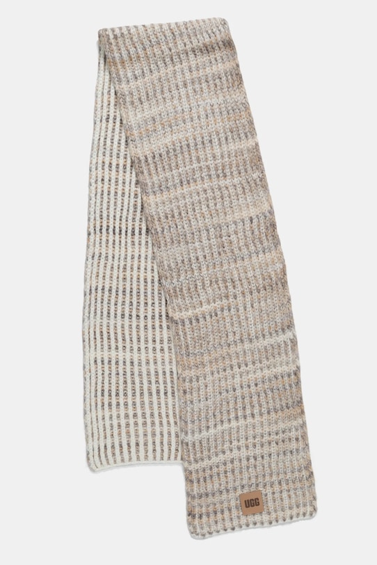 Μαντήλι από μείγμα μαλλιού UGG 100824 μπεζ AW24