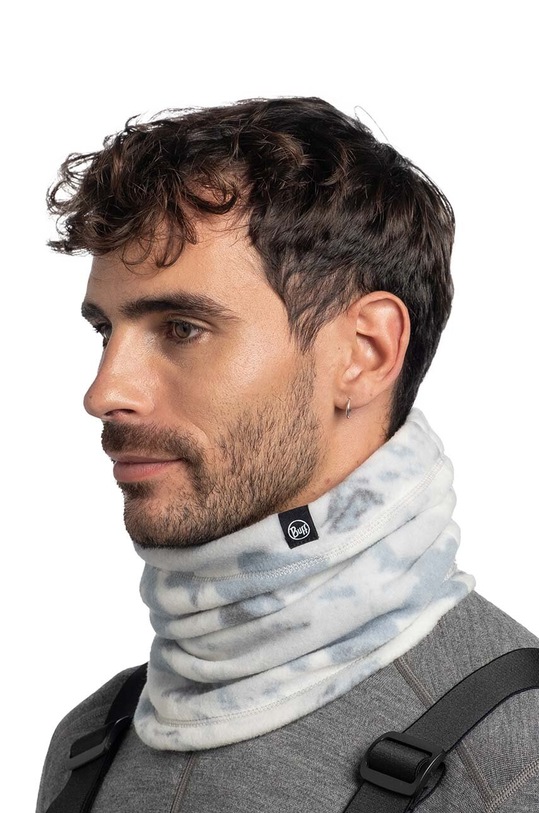 Buff foulard multifunzione Polar Prints 134695.015 bianco