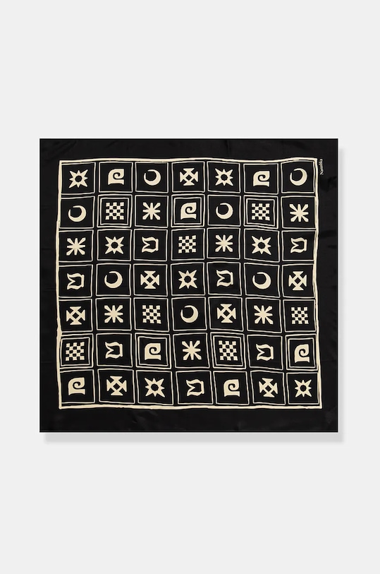 Nanushka esarfa SHOUL NU24CRSC01199 negru AW24