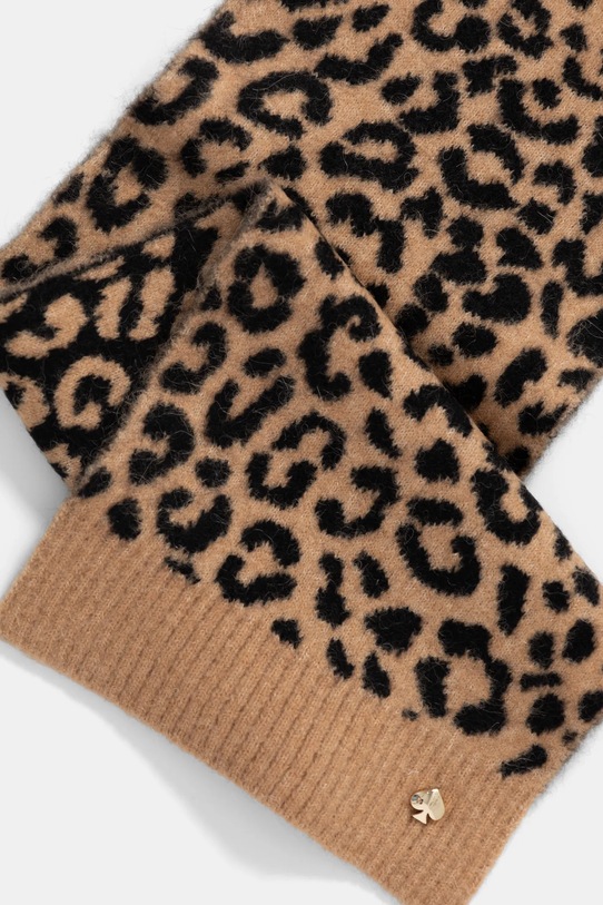 Akcesoria Kate Spade szalik wełniany 29KS1004416 brązowy