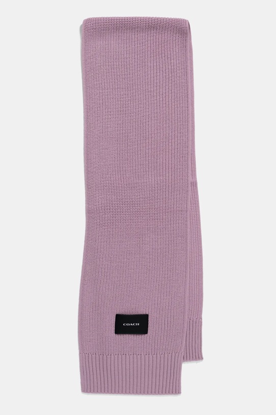 Šátek z vlněné směsi Coach 29CO100427 růžová AW25
