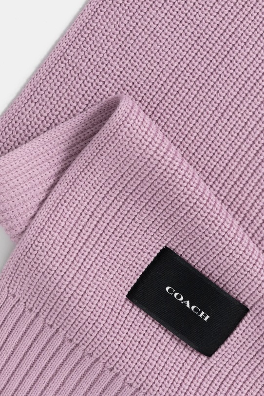 Doplňky Šátek z vlněné směsi Coach 29CO100427 růžová