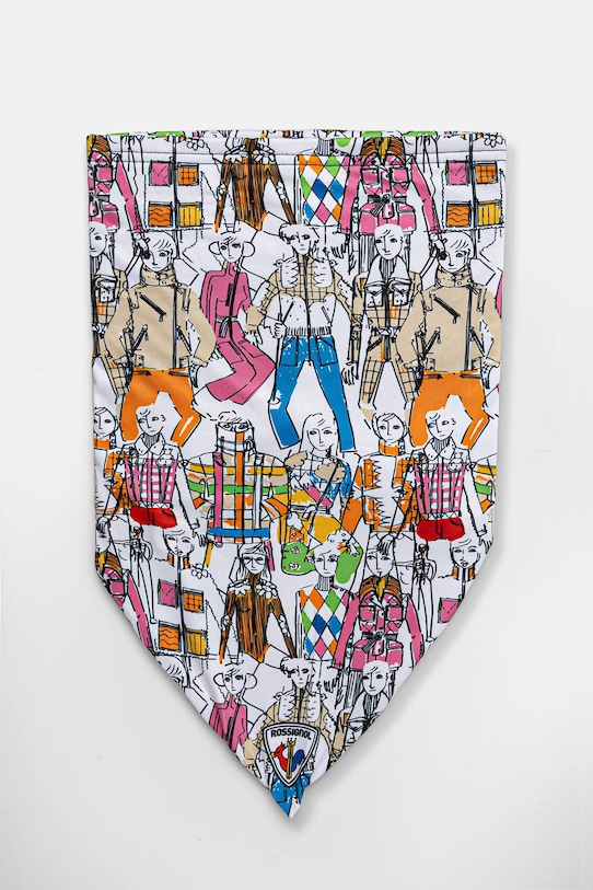 Nákrčník Rossignol Necki x JCC pletenina bílá RLNWH11