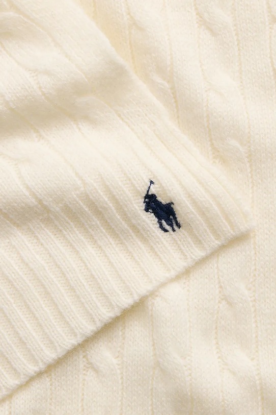 Аксесуари Вовняний шарф Polo Ralph Lauren 455956296002 бежевий