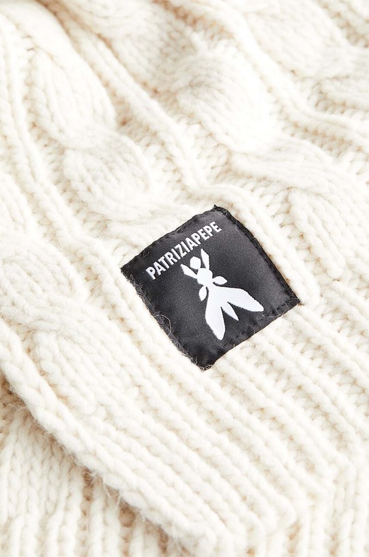 Παιδικό κασκόλ Patrizia Pepe K217 7F0019 λευκό AW24