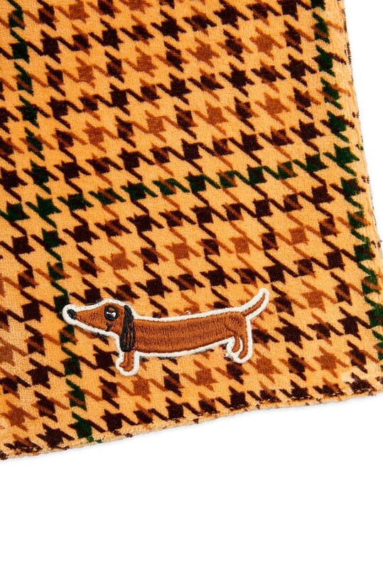 Хлопчик Дитячий бавовняний шарф Mini Rodini Dog 2476012713 бежевий