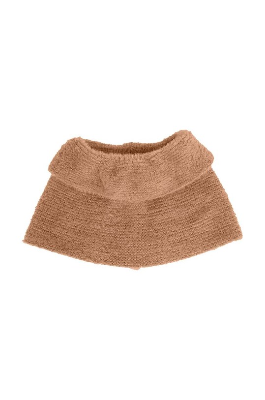 Jamiks komin dziecięcy CODY z domieszką wełny brązowy CODY.Golf.JZH414