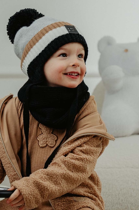Дитячий снуд Jamiks KRISTON KRISTON.Komin.JZH426 чорний