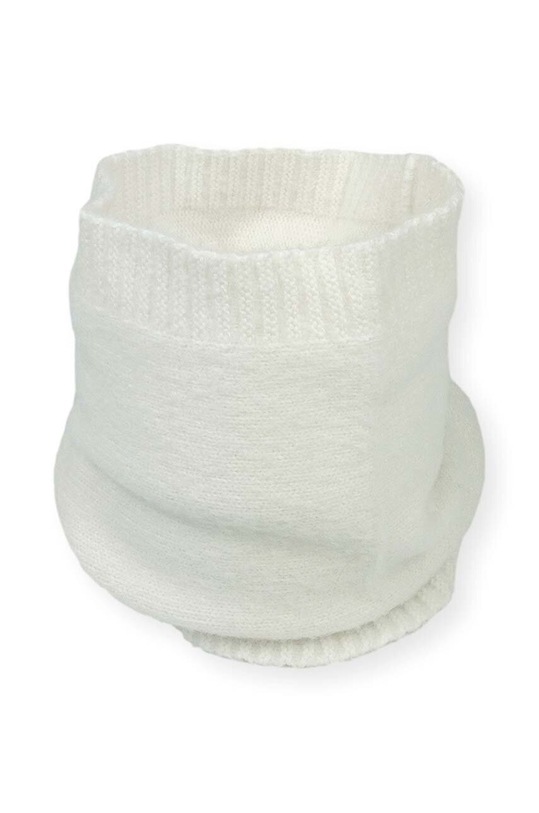 Детски кръгъл шал с вълна Jamiks LORINA с вълна бял LORINA.Komin.JZH415