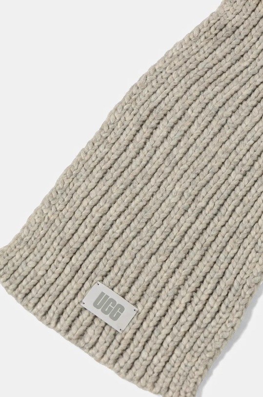 UGG szalik CHUNKY SCARF 100028 szary AW24