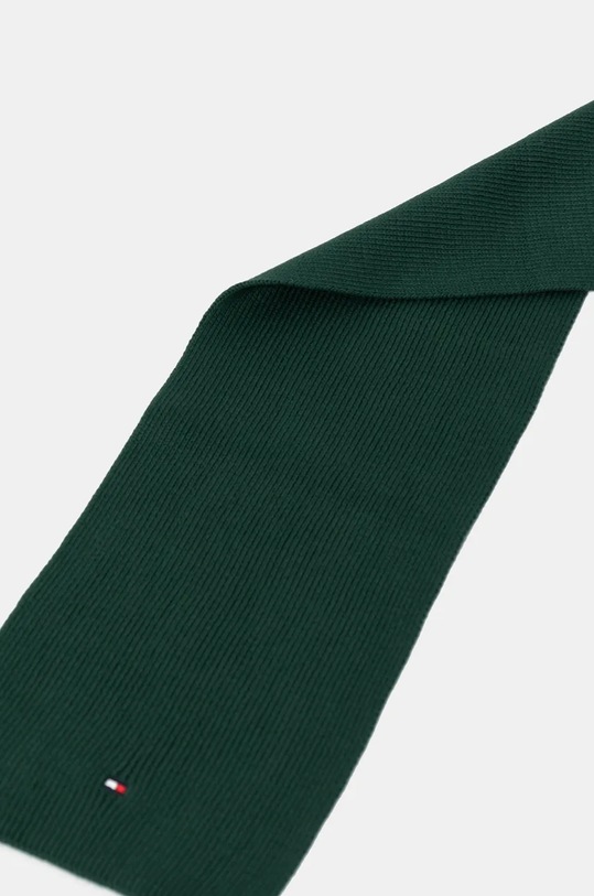 Dječji pamučni šal Tommy Hilfiger AU0AU01566.9BYH zelena AW24