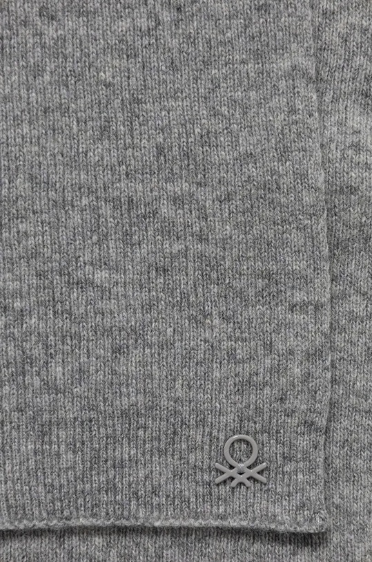 United Colors of Benetton esarfa de lana pentru copii 1044CU00V.G.Seasonal gri AW24