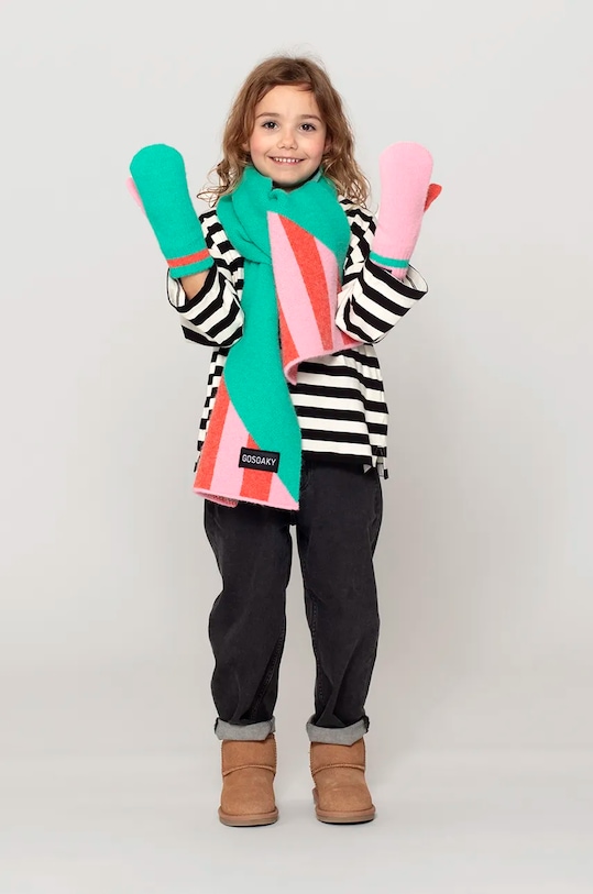 Gosoaky szalik dziecięcy PUFFER FISHY 242.9.2.943 turkusowy