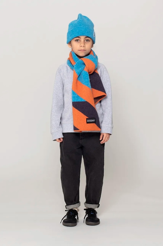 Παιδικό κασκόλ Gosoaky PUFFER FISHY πορτοκαλί 242.9.2.944