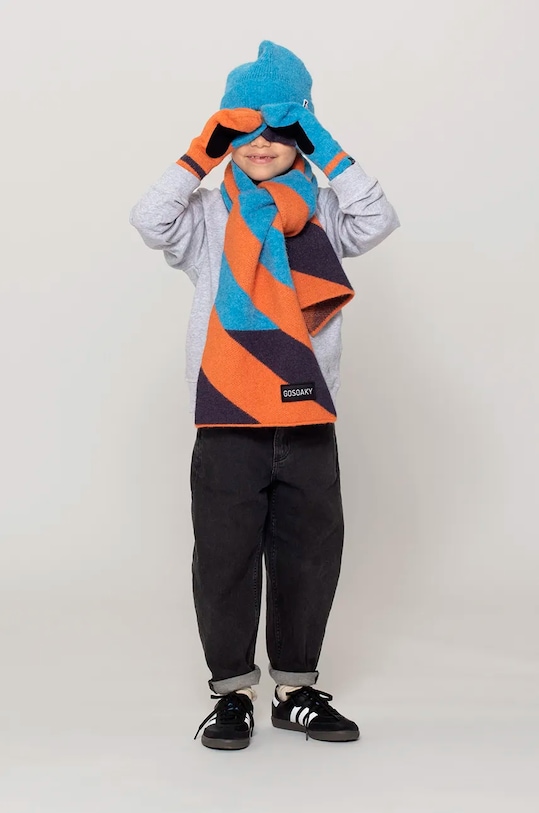 Παιδικό κασκόλ Gosoaky PUFFER FISHY 242.9.2.944 πορτοκαλί