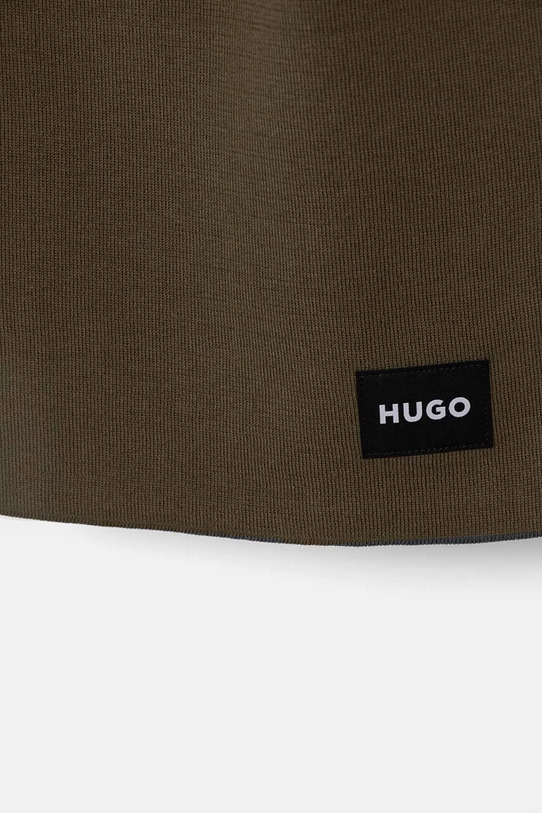 HUGO esarfa din bumbac 50521562 verde AW24