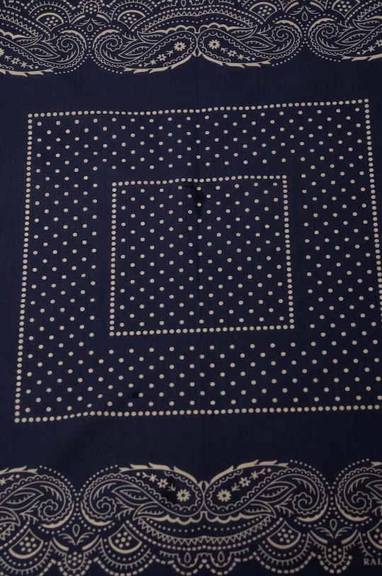 Тънък памучен шал Polo Ralph Lauren 712942382 тъмносин AW24