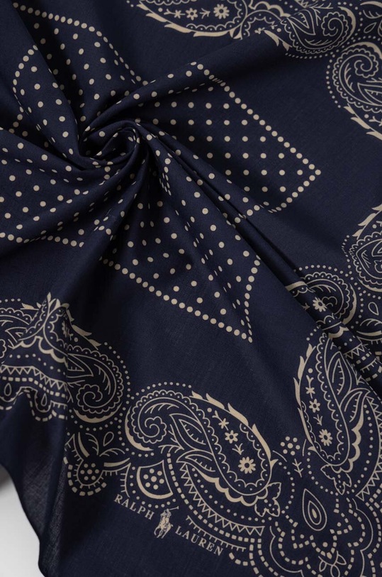 Аксесоари Тънък памучен шал Polo Ralph Lauren 712942382 тъмносин