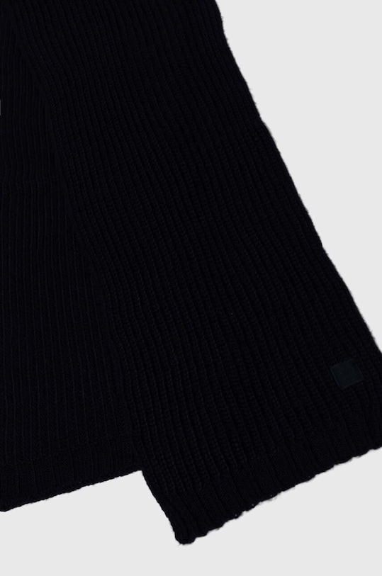 Kratki šal s primjesom vune Armani Exchange 954602.4F302 mornarsko plava AW24