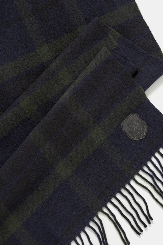 Doplnky Vlnený šál The Kooples AMEC29007K tmavomodrá