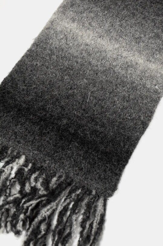 Sunflower szalik wełniany 3052.SFR.SA czarny AW24