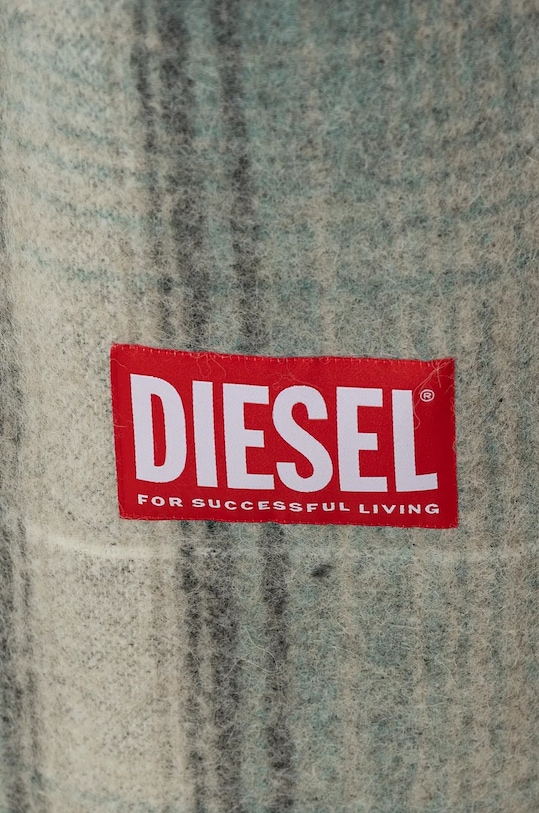 Šátek z vlněné směsi Diesel S-BESTRO A15117.0HNAK šedá AW24