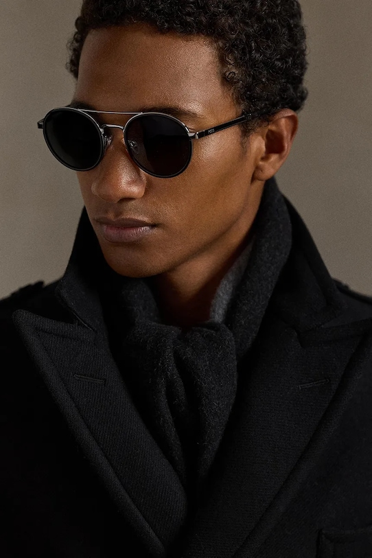 Accesorii Polo Ralph Lauren eșarfă cu lână 449959334 negru