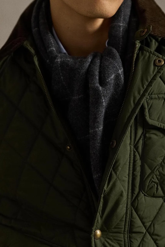 Шарф з додаванням вовни Polo Ralph Lauren сірий 449959523