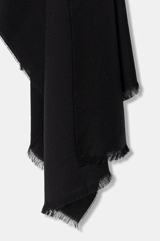 Αξεσουάρ Μαντήλι από μείγμα μαλλιού BOSS 50517765 μαύρο