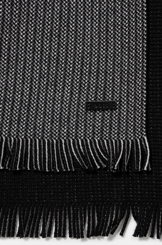 Sada s příměsí vlny BOSS černá 50522438