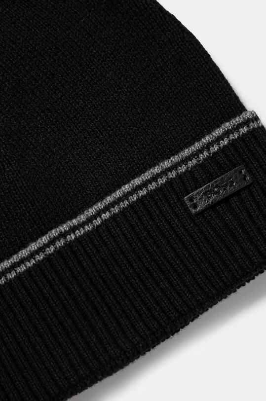 Sada s příměsí vlny BOSS 50522438 černá