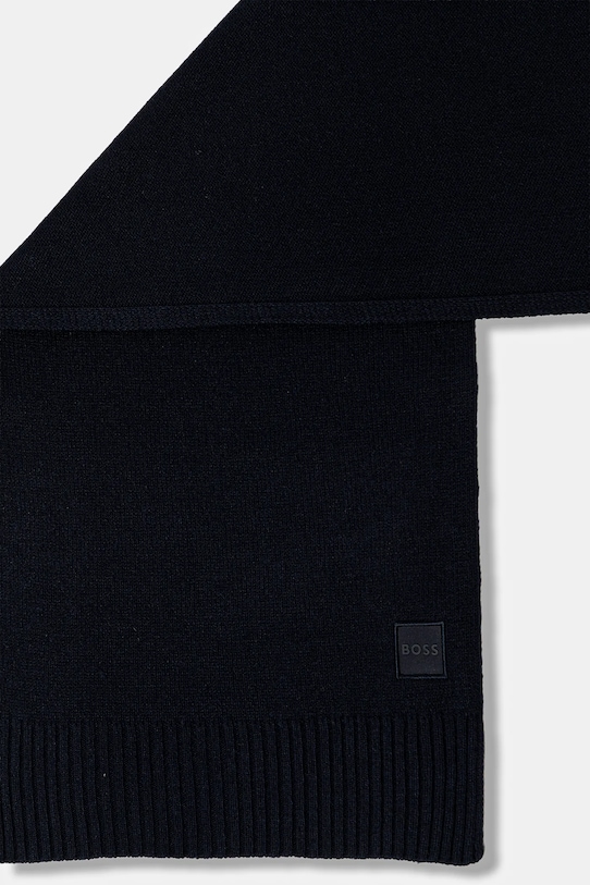 Doplnky Vlnený šál BOSS Orange 50522445 tmavomodrá