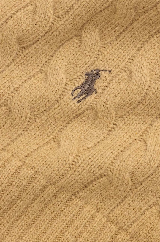 Šál Polo Ralph Lauren Classic Cable Scarf 449959345 béžová AW24
