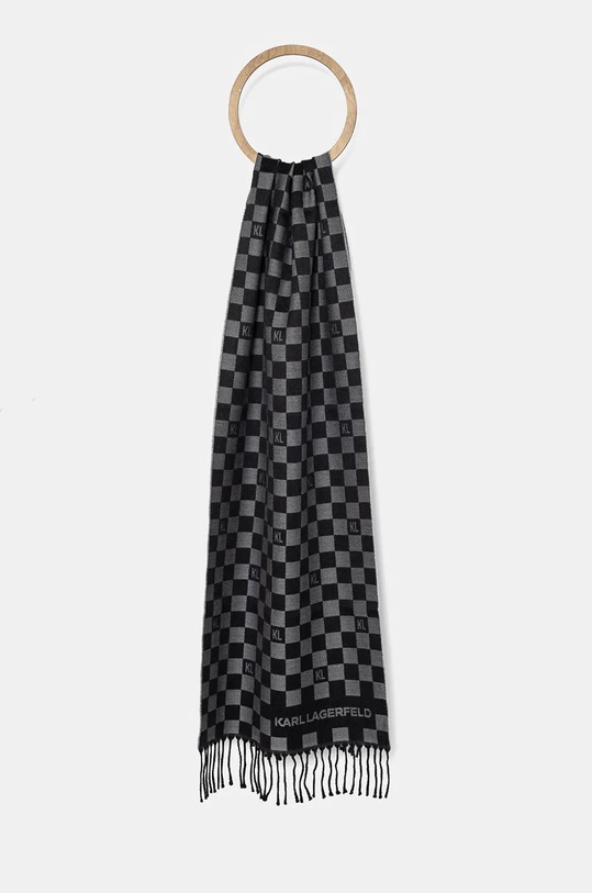 Šála Karl Lagerfeld vlna šedá 544131.805001