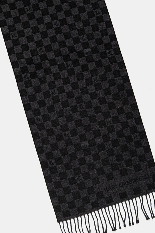 Šála Karl Lagerfeld 544131.805001 černá AW24