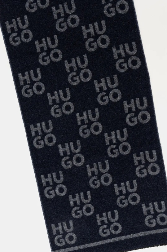 HUGO esarfa de lana 50524767 bleumarin AW25