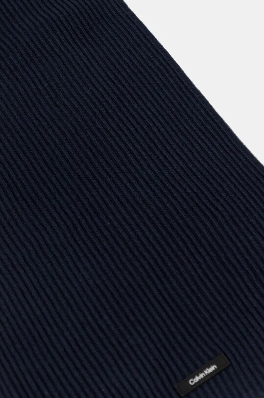 Calvin Klein esarfa din amestec de lana K50K512367 bleumarin AW24