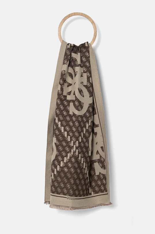 Guess szal pozostałe brązowy AM9442.POL03