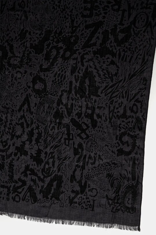 ZADIG&VOLTAIRE esarfa de lana OMSC00086 gri AW24