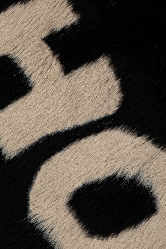 Accessories 032C scarf ''Anti-Gauguin'' Faux Fur F24.UAW.3303.050 black