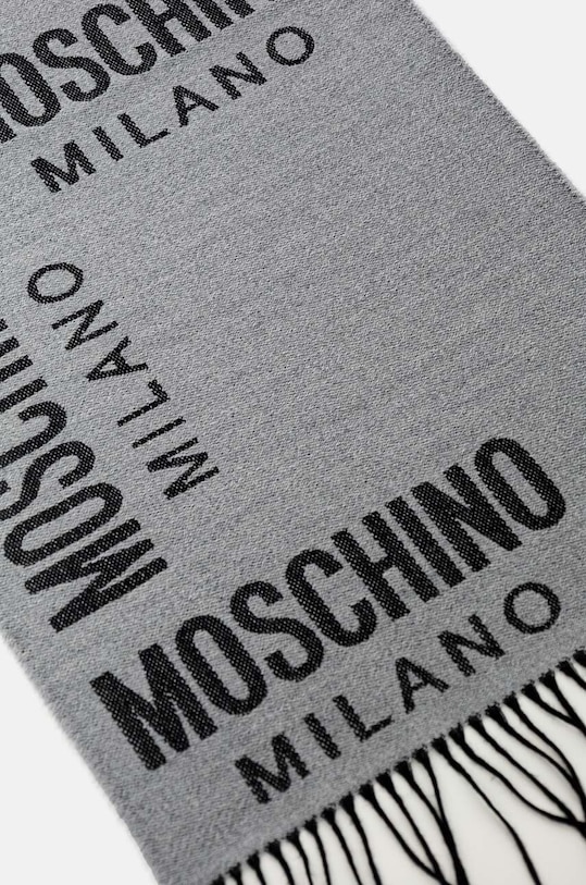 Moschino szalik M5805.50234 szary AW24